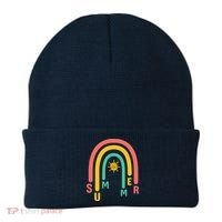 Summer Rainbow Sunshine Cute Beanie thumb 0