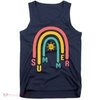 Summer Rainbow Sunshine Cute Tank Top thumb 0
