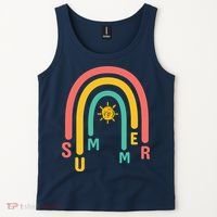 Summer Rainbow Sunshine Cute Tank Top thumb 2