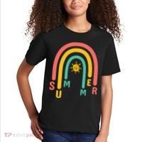 Summer Rainbow Sunshine Cute Kids T-Shirt thumb 2