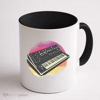 Synthesizer Retro Coffee Mug thumb 1