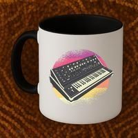 Synthesizer Retro Coffee Mug thumb 2