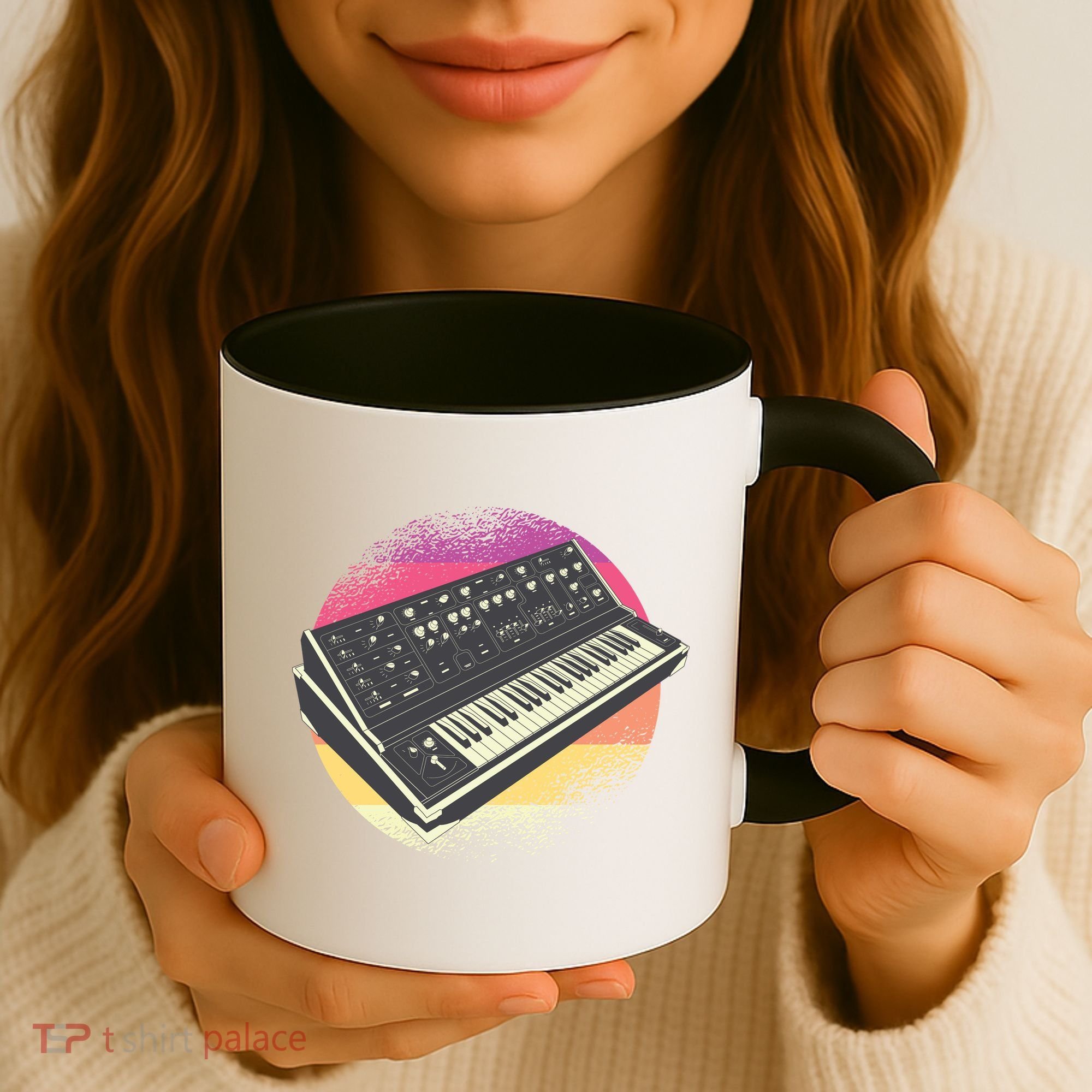 Synthesizer Retro Coffee Mug