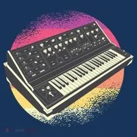 Synthesizer Retro Doggie Tank thumb 4
