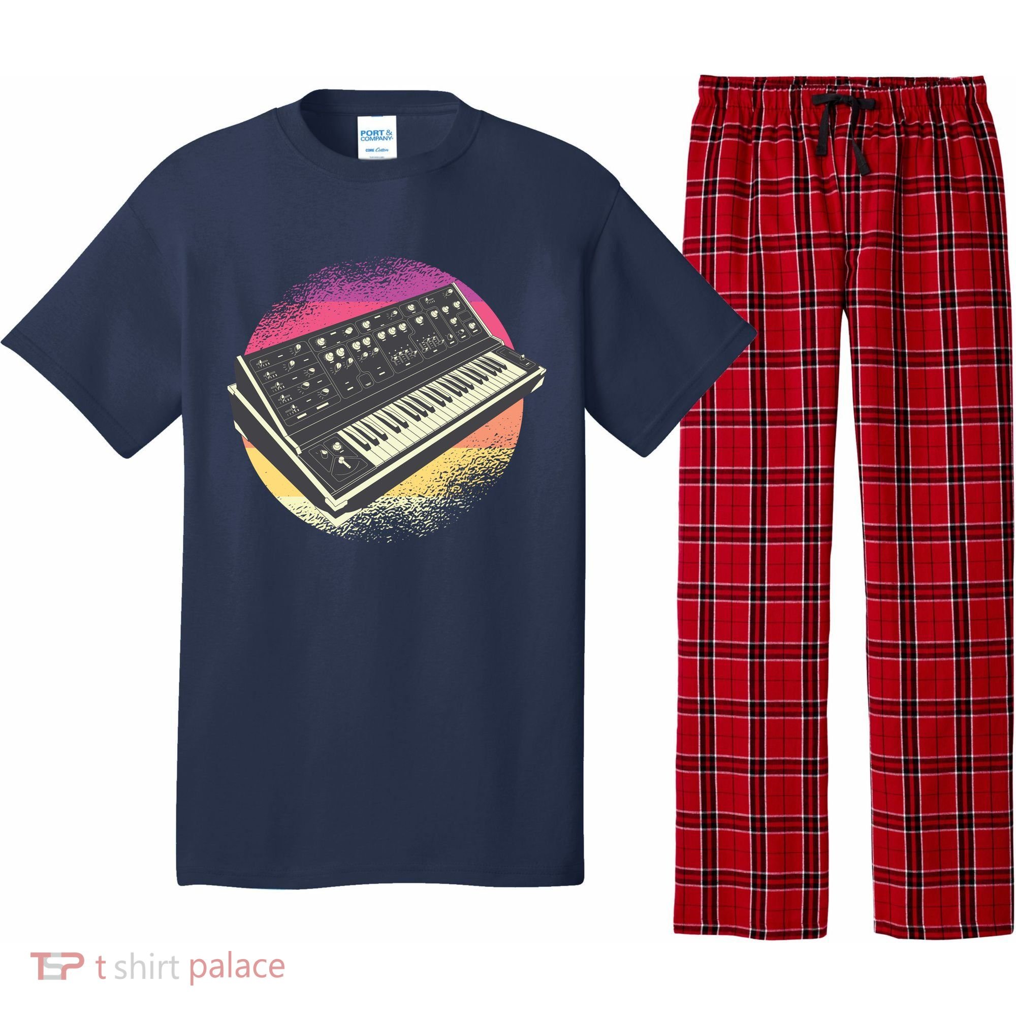 Synthesizer Retro Pajama Set