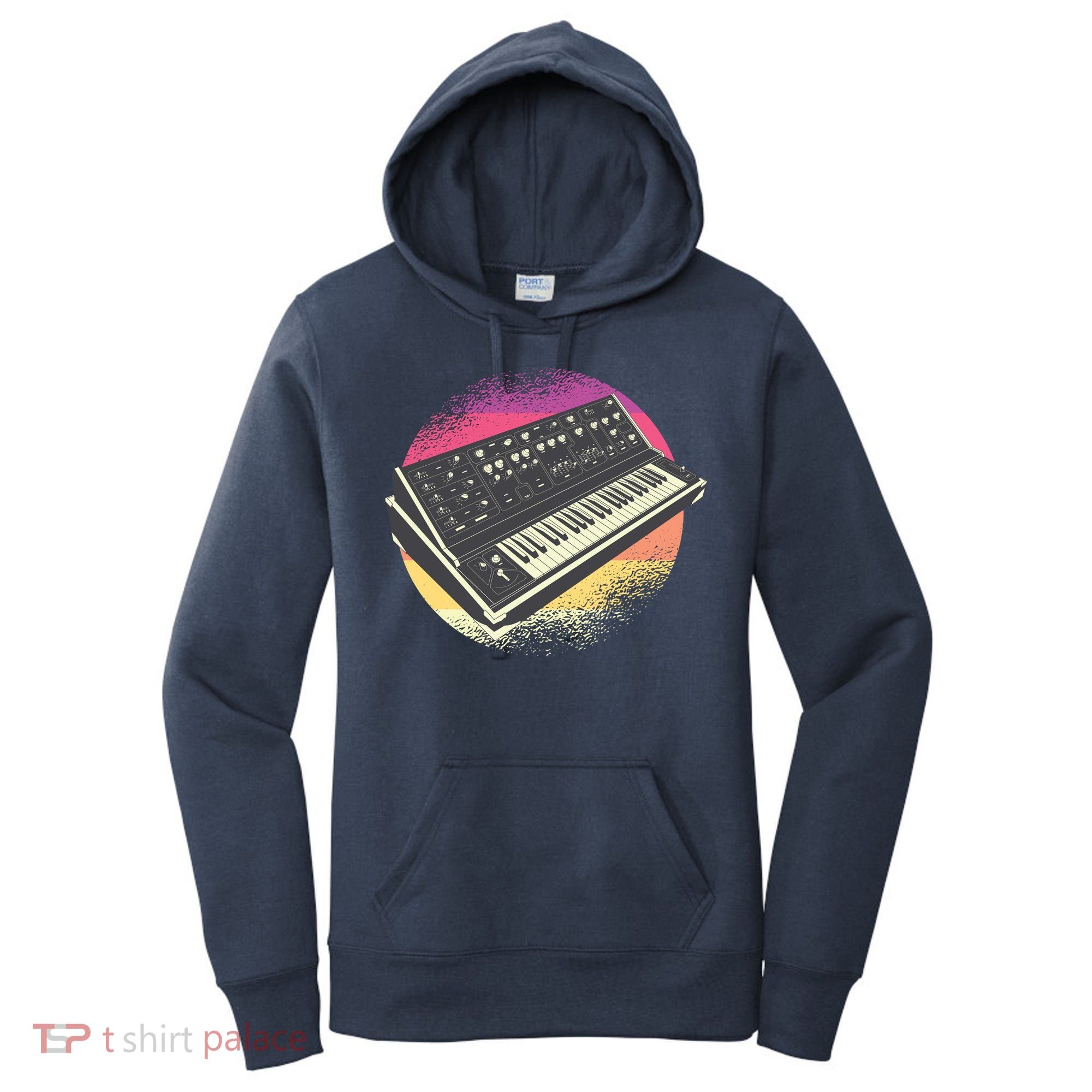 Synthesizer Retro Women's Hoodie