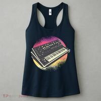 Synthesizer Retro Women's Tank Top thumb 3