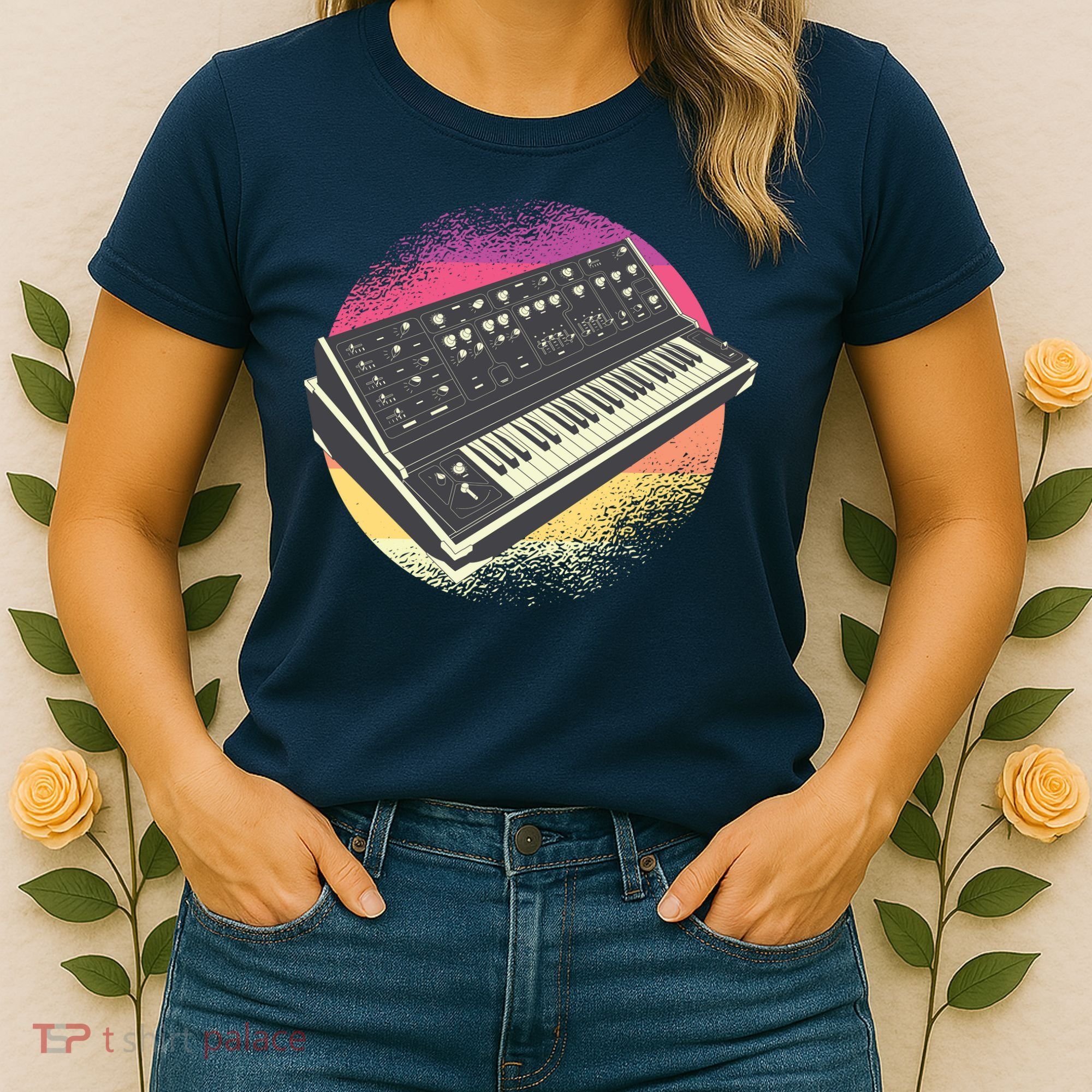 Synthesizer Retro Women's T-Shirt