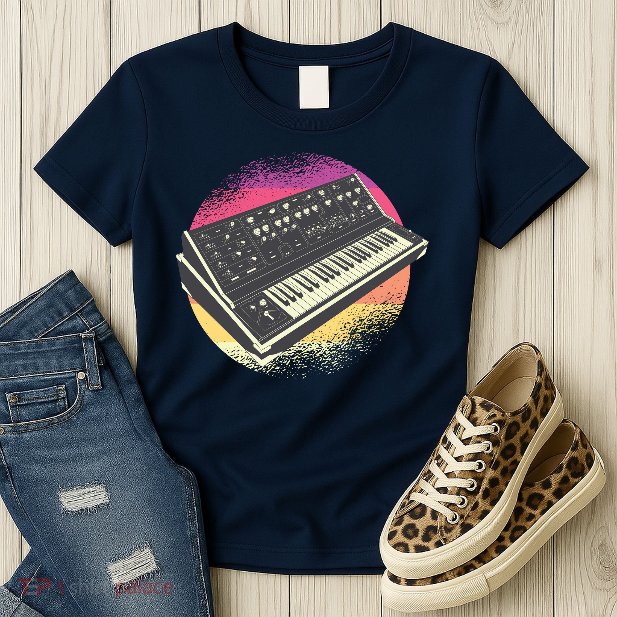 Synthesizer Retro Women's T-Shirt