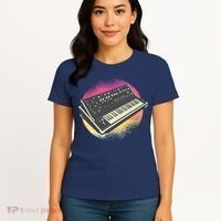Synthesizer Retro Women's T-Shirt thumb 4