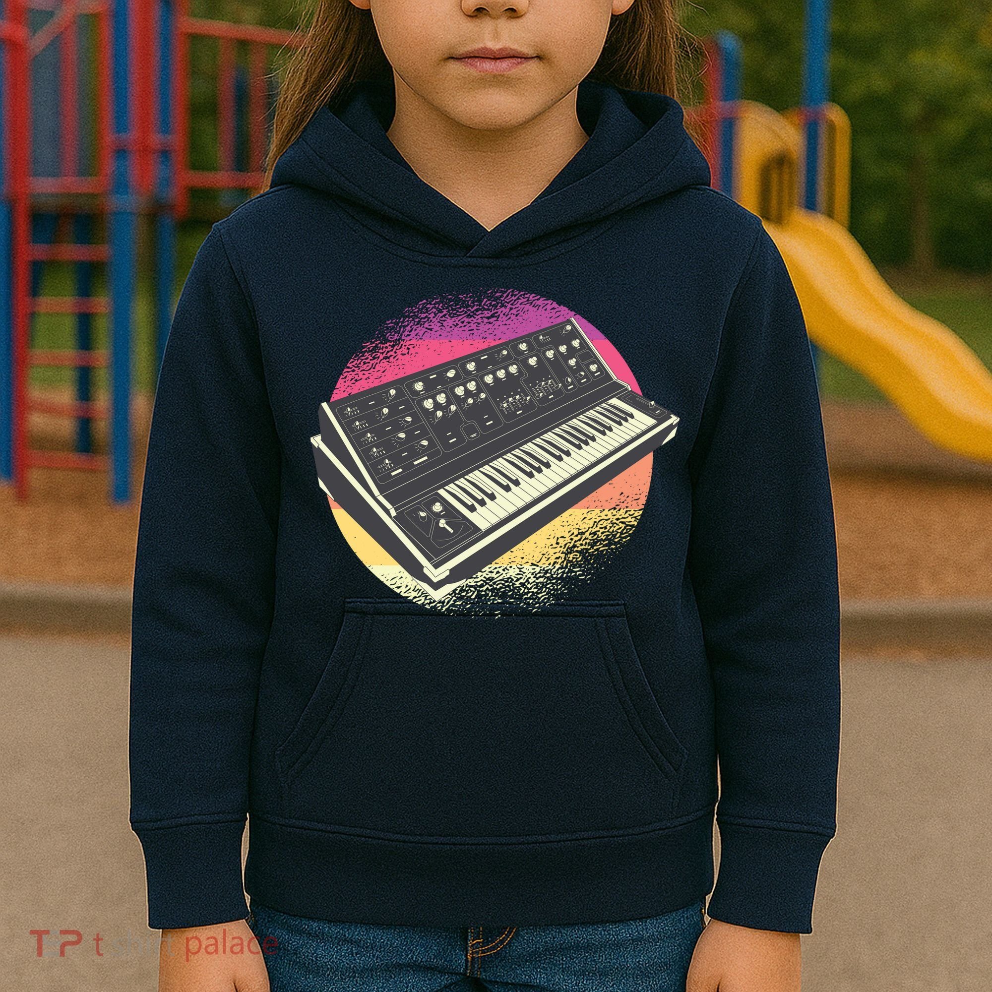 Synthesizer Retro Kids Hoodie