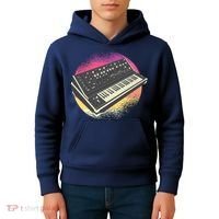 Synthesizer Retro Kids Hoodie thumb 4