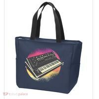 Synthesizer Retro Tote Bag thumb 3
