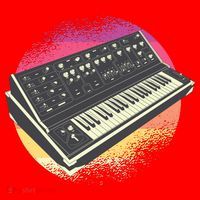 Synthesizer Retro Santa Hat thumb 1
