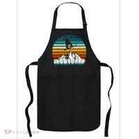 Snowboard Retro Sunset Apron thumb 0