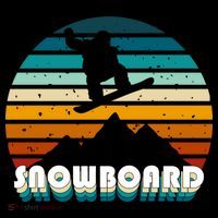 Snowboard Retro Sunset Coffee Mug thumb 5