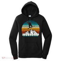 Snowboard Retro Sunset Women's Hoodie thumb 0