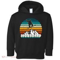 Snowboard Retro Sunset Toddler Hoodie thumb 0