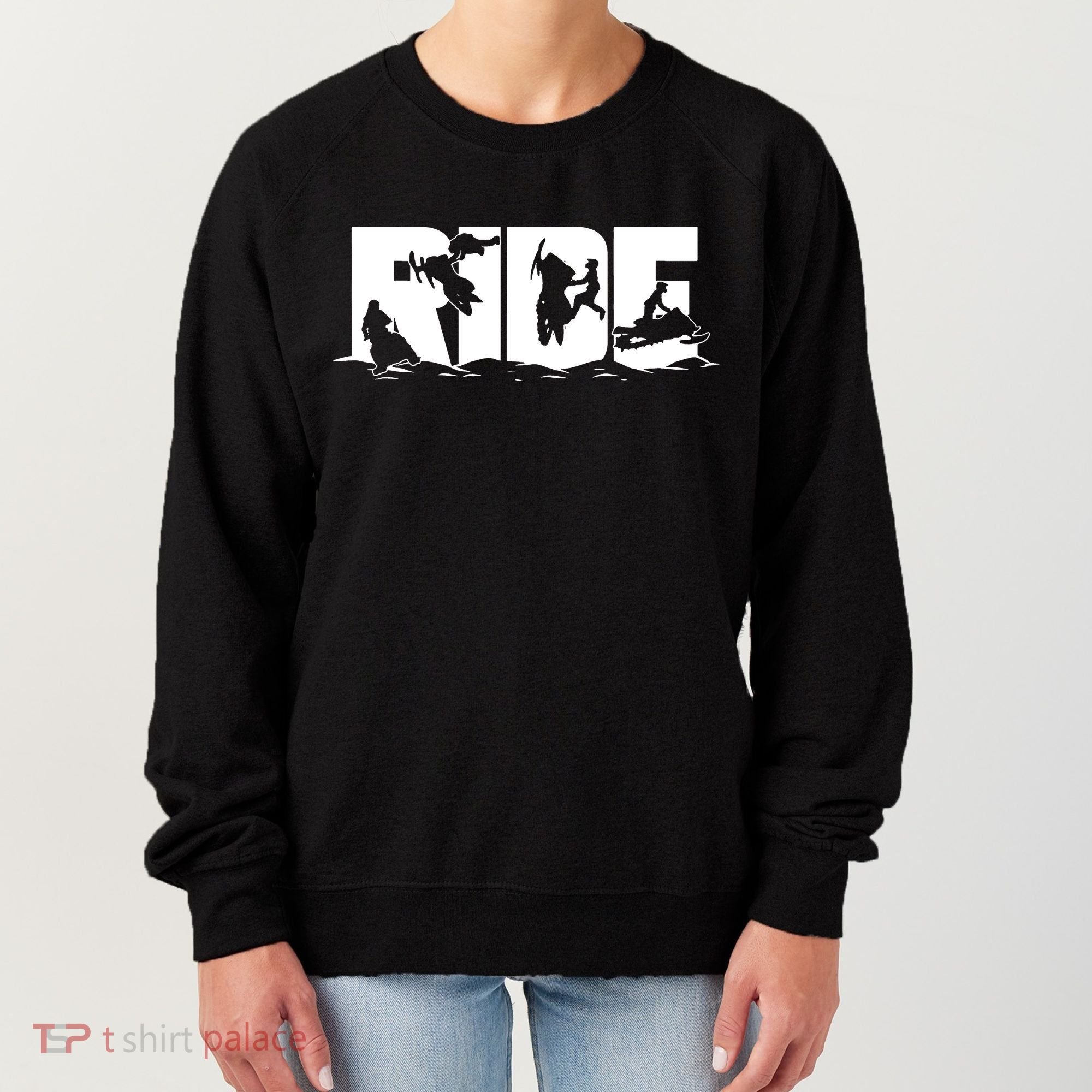 Snowmobile Ride Snowmobiling Winter Sport Women's Sweatshirt