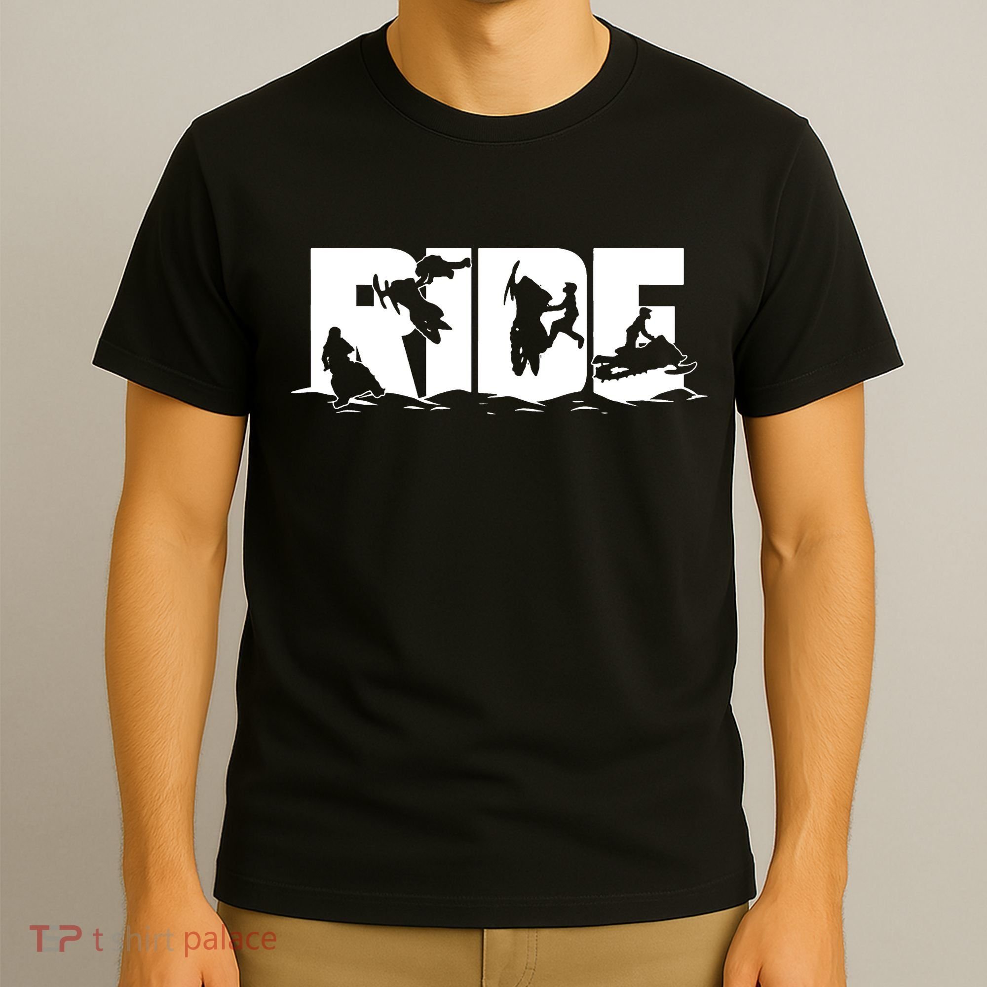 Snowmobile Ride Snowmobiling Winter Sport T-Shirt
