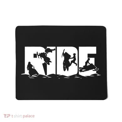 Snowmobile Ride Snowmobiling Winter Sport Mousepad