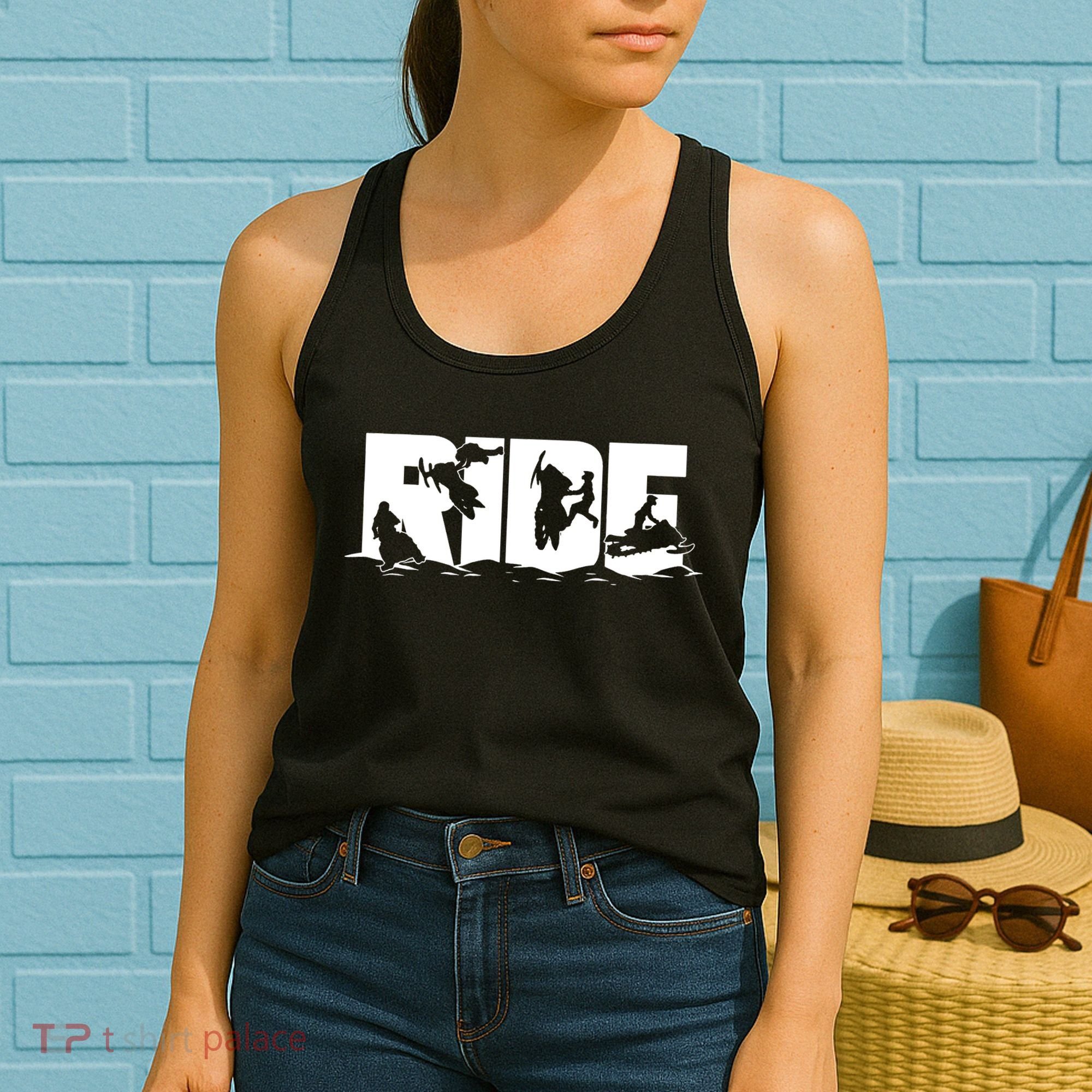 Snowmobile Ride Snowmobiling Winter Sport Women's Tank Top