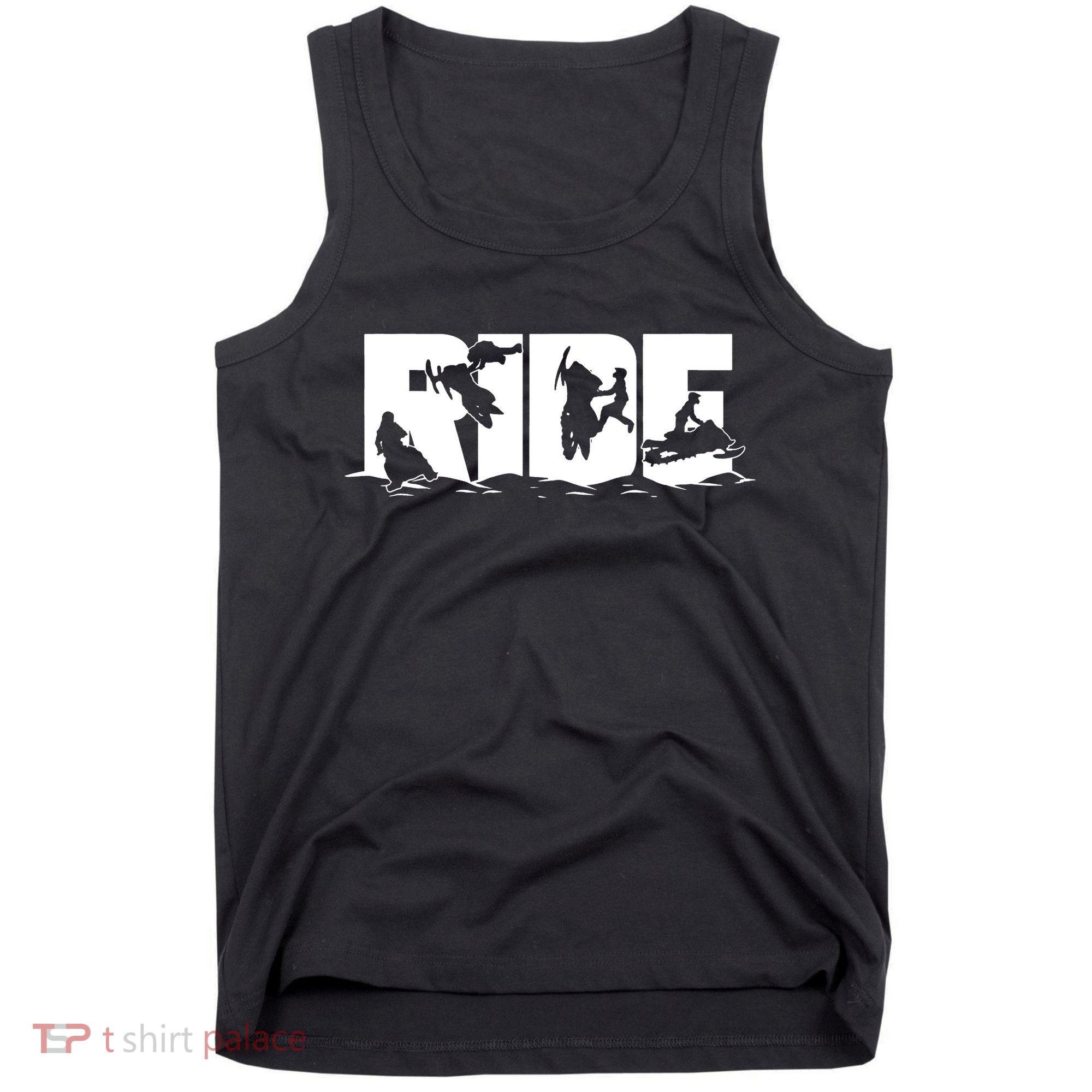 Snowmobile Ride Snowmobiling Winter Sport Tank Top