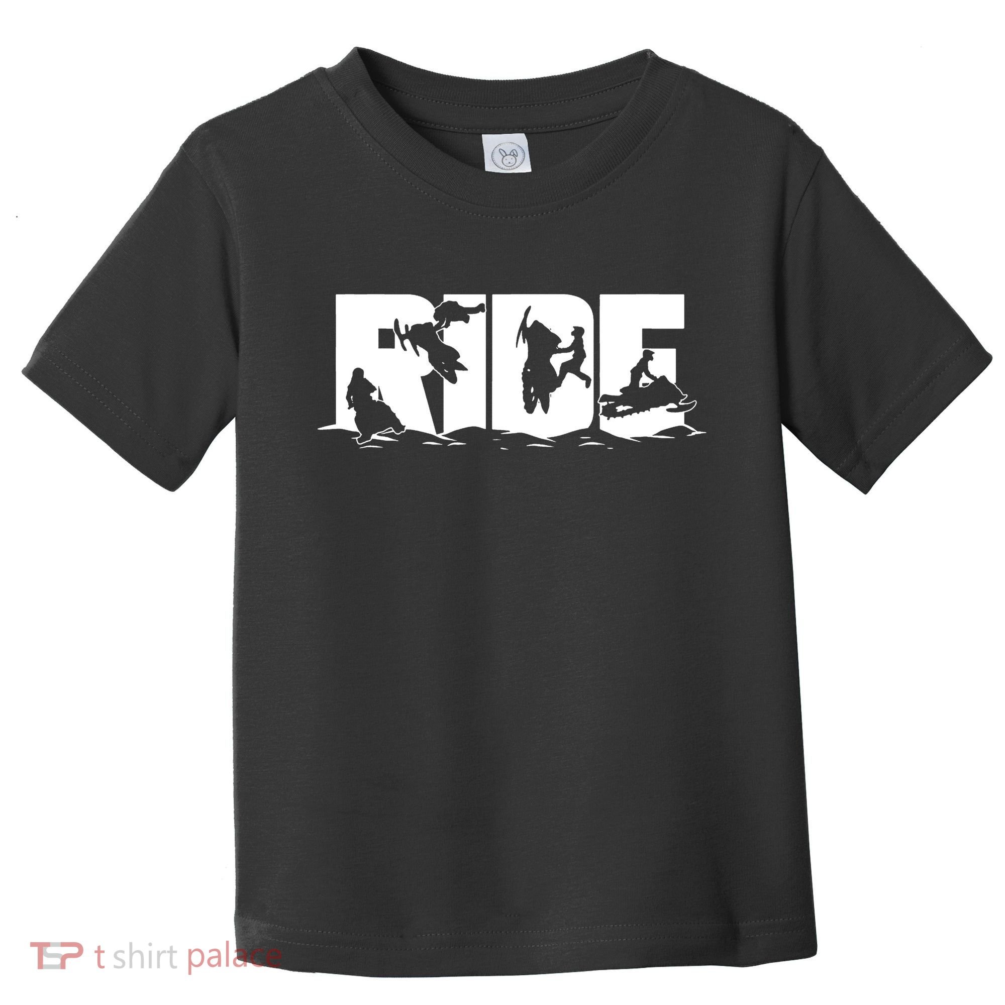 Snowmobile Ride Snowmobiling Winter Sport Toddler T-Shirt