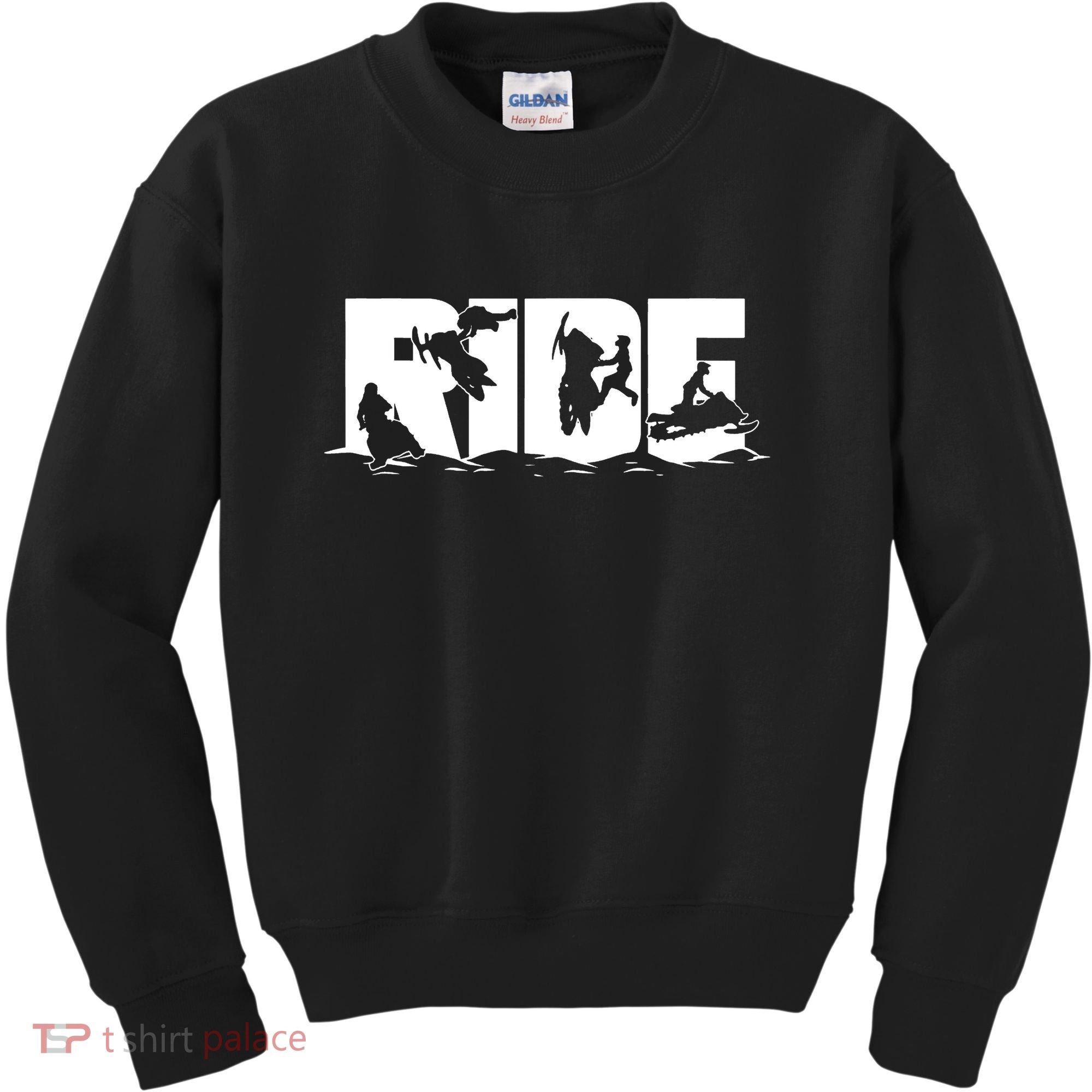 Snowmobile Ride Snowmobiling Winter Sport Kids Sweatshirt