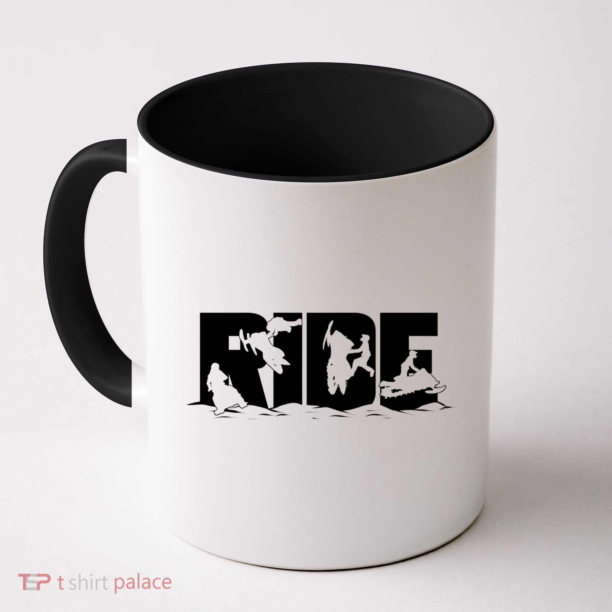 Snowmobile Ride Snowmobiling Winter Sport Gift Coffee Mug