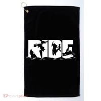 Snowmobile Ride Snowmobiling Winter Sport Gift Golf Towel thumb 0