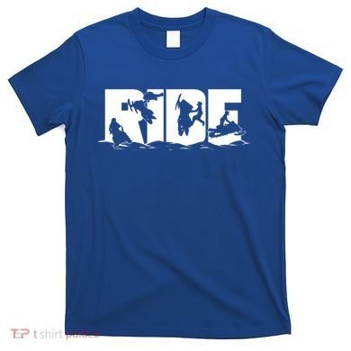 Snowmobile Ride Snowmobiling Winter Sport Gift T-Shirt
