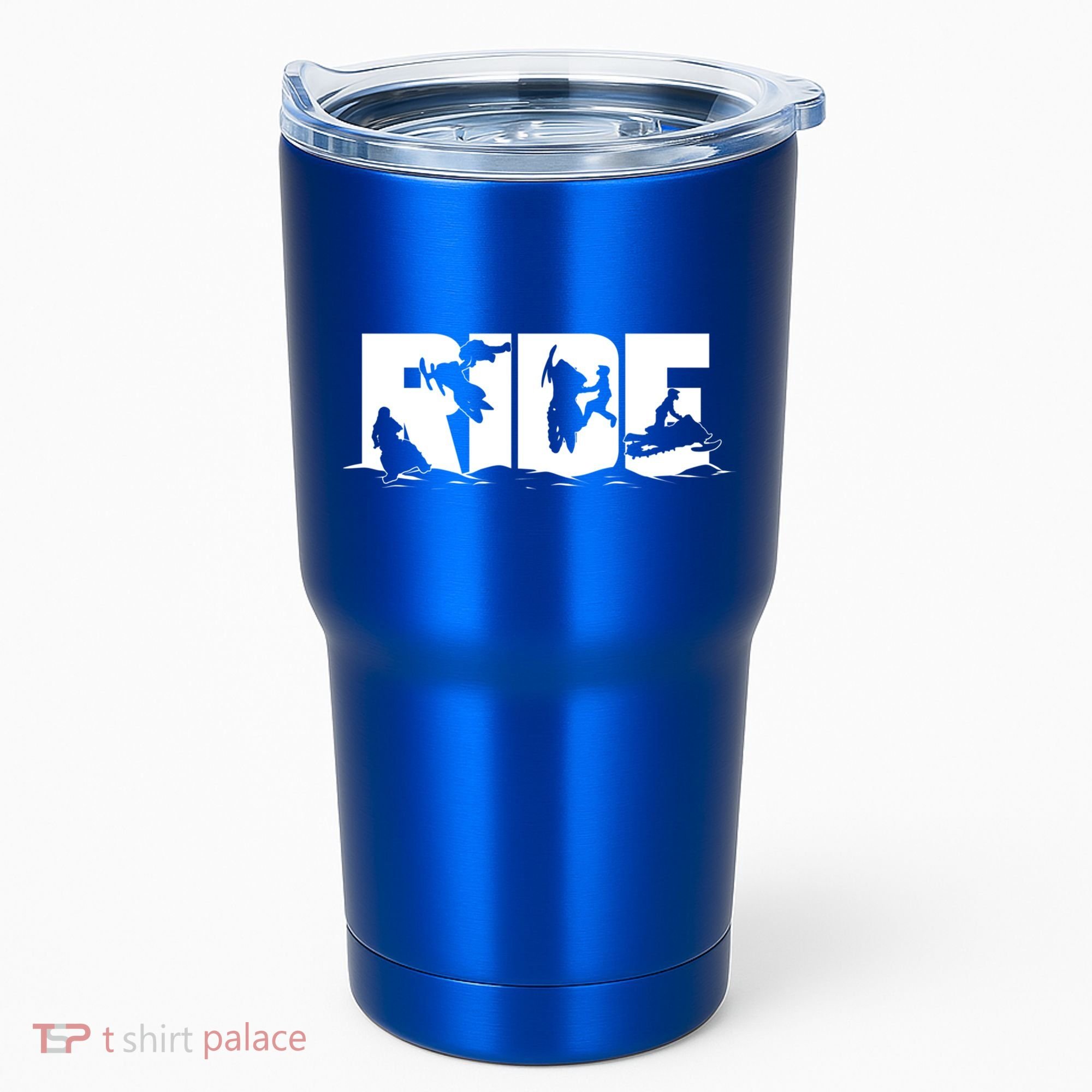 Snowmobile Ride Snowmobiling Winter Sport Gift Tumbler