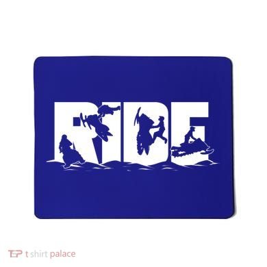 Snowmobile Ride Snowmobiling Winter Sport Gift Mousepad