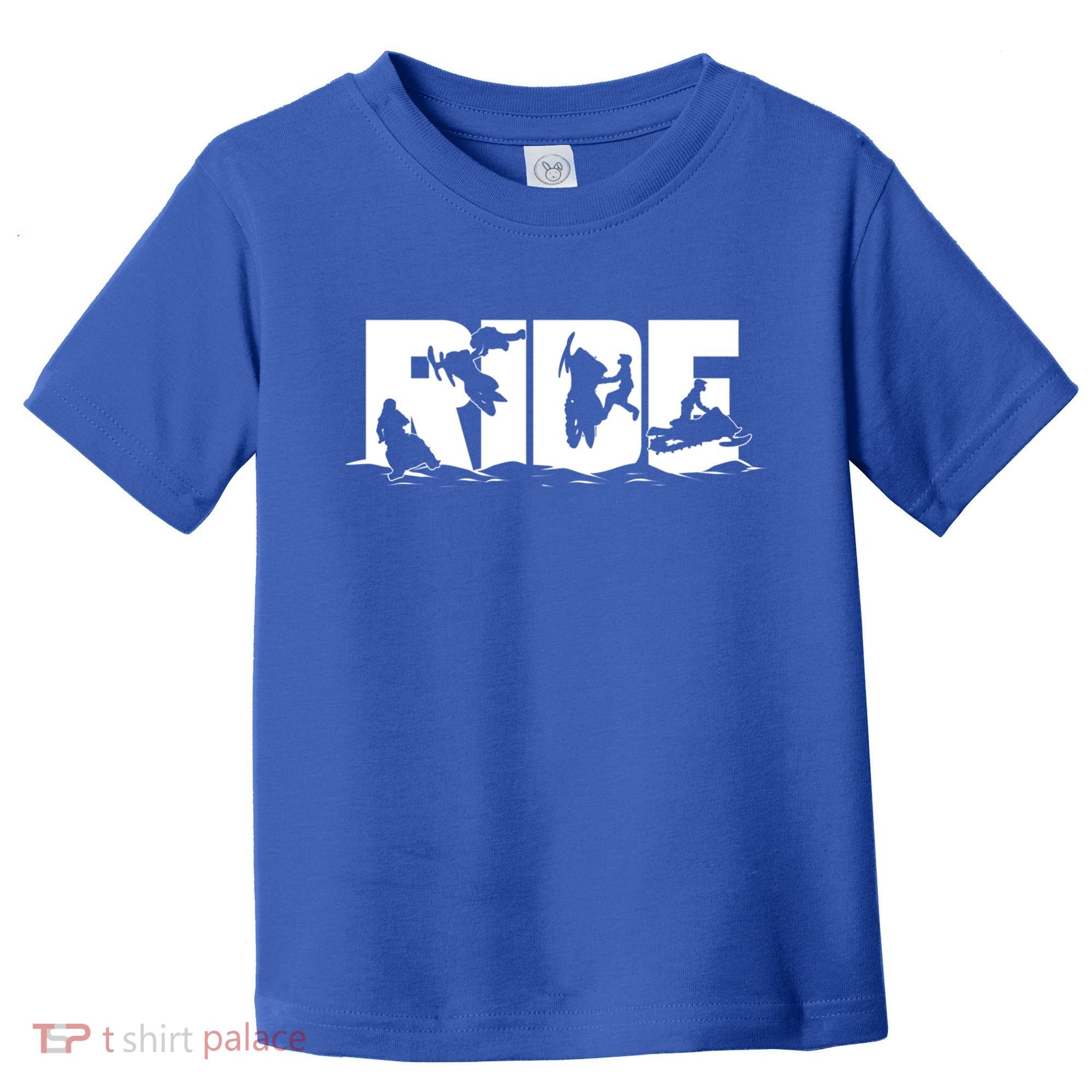Snowmobile Ride Snowmobiling Winter Sport Gift Toddler T-Shirt