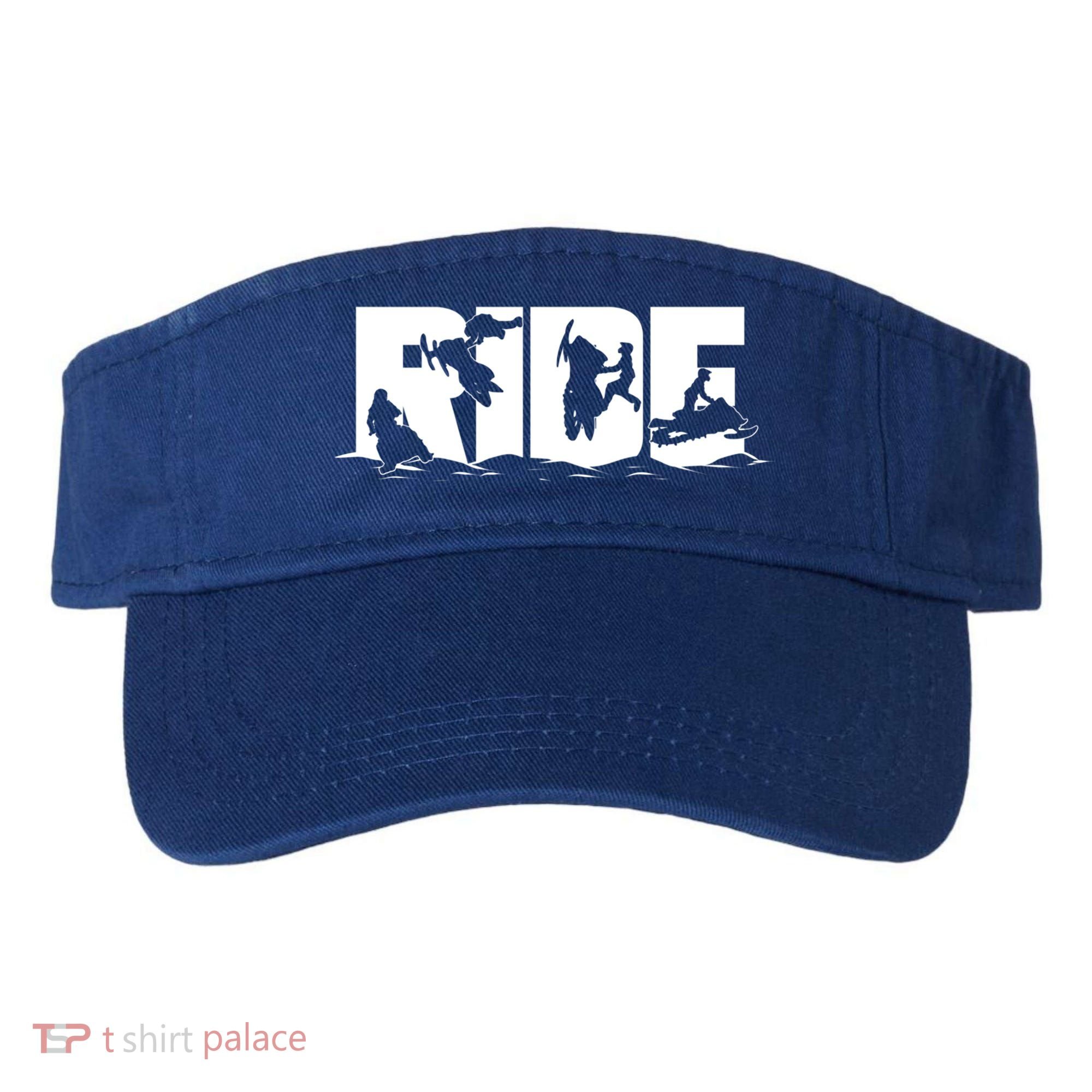 Snowmobile Ride Snowmobiling Winter Sport Gift Visor