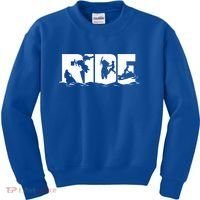 Snowmobile Ride Snowmobiling Winter Sport Gift Kids Sweatshirt thumb 0
