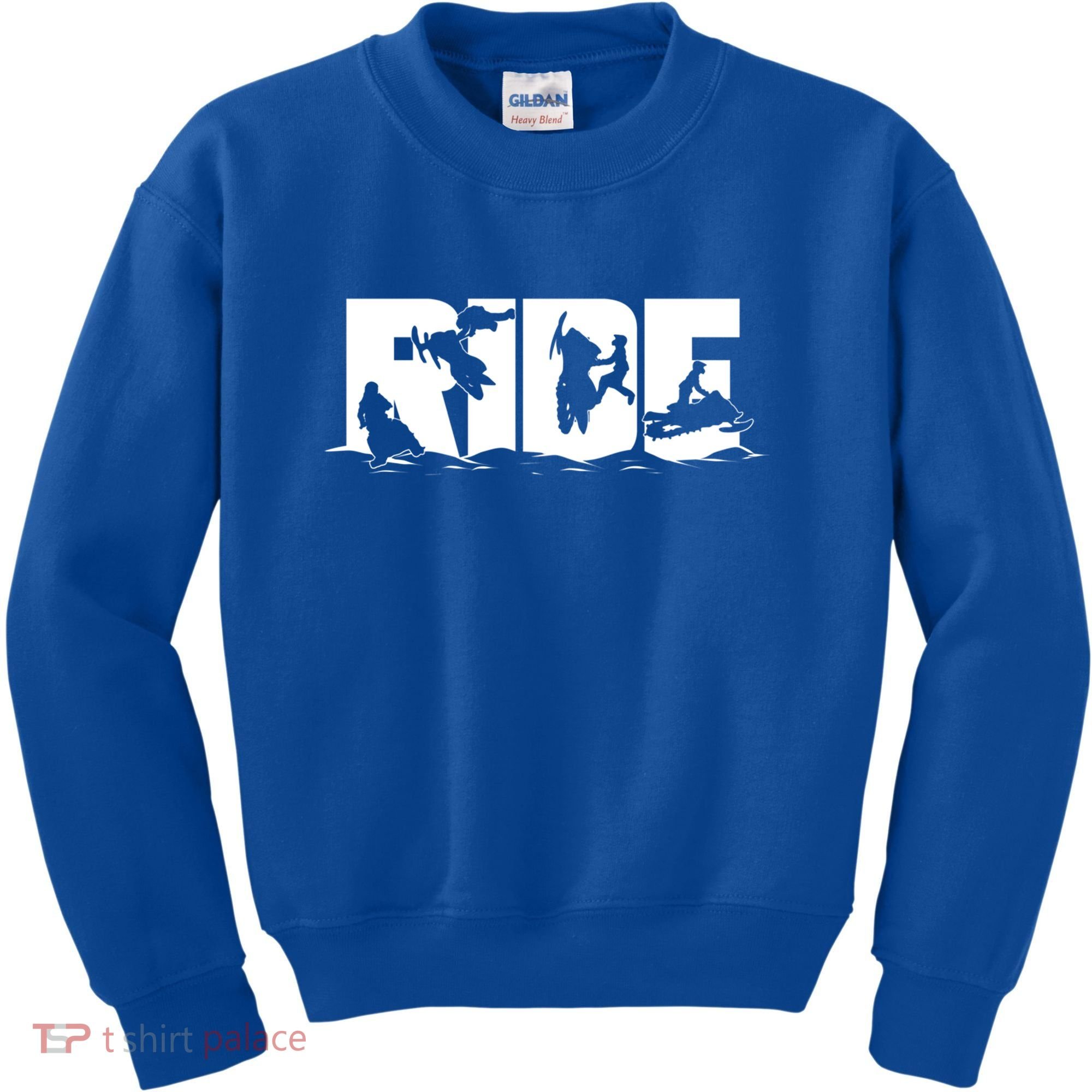 Snowmobile Ride Snowmobiling Winter Sport Gift Kids Sweatshirt