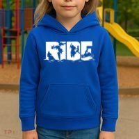 Snowmobile Ride Snowmobiling Winter Sport Gift Kids Hoodie thumb 3