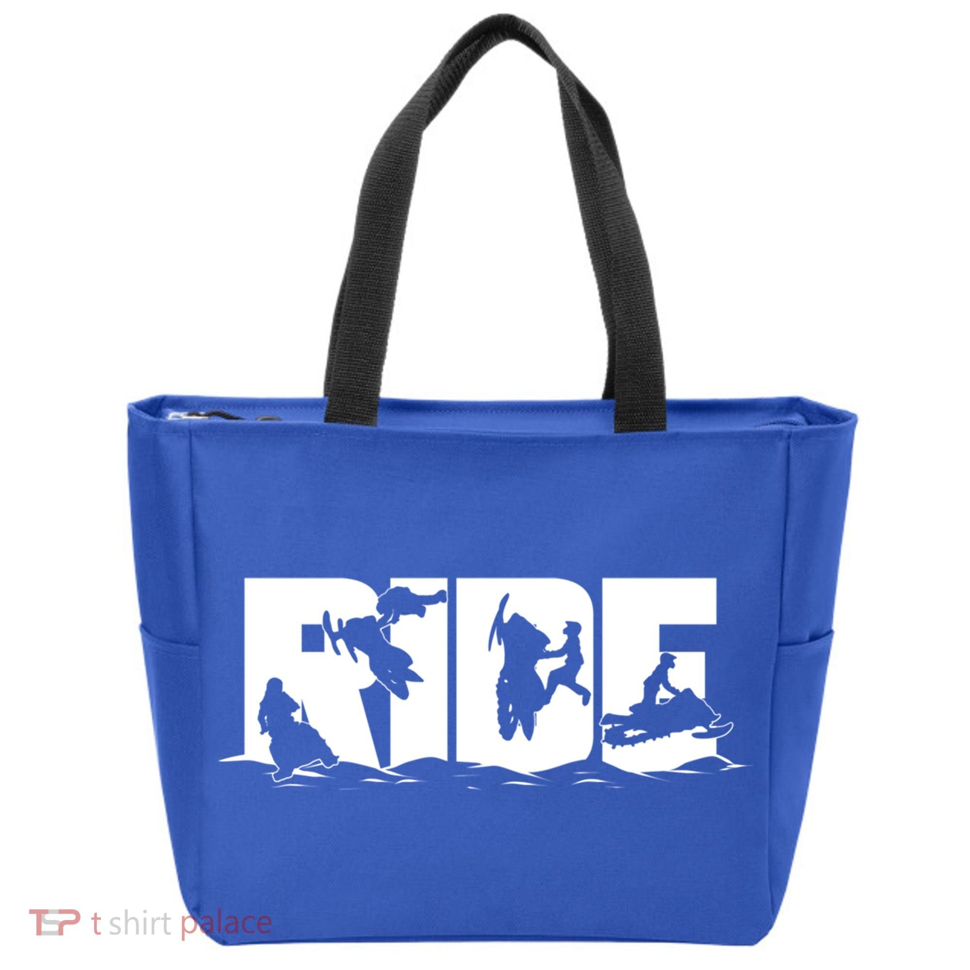 Snowmobile Ride Snowmobiling Winter Sport Gift Tote Bag