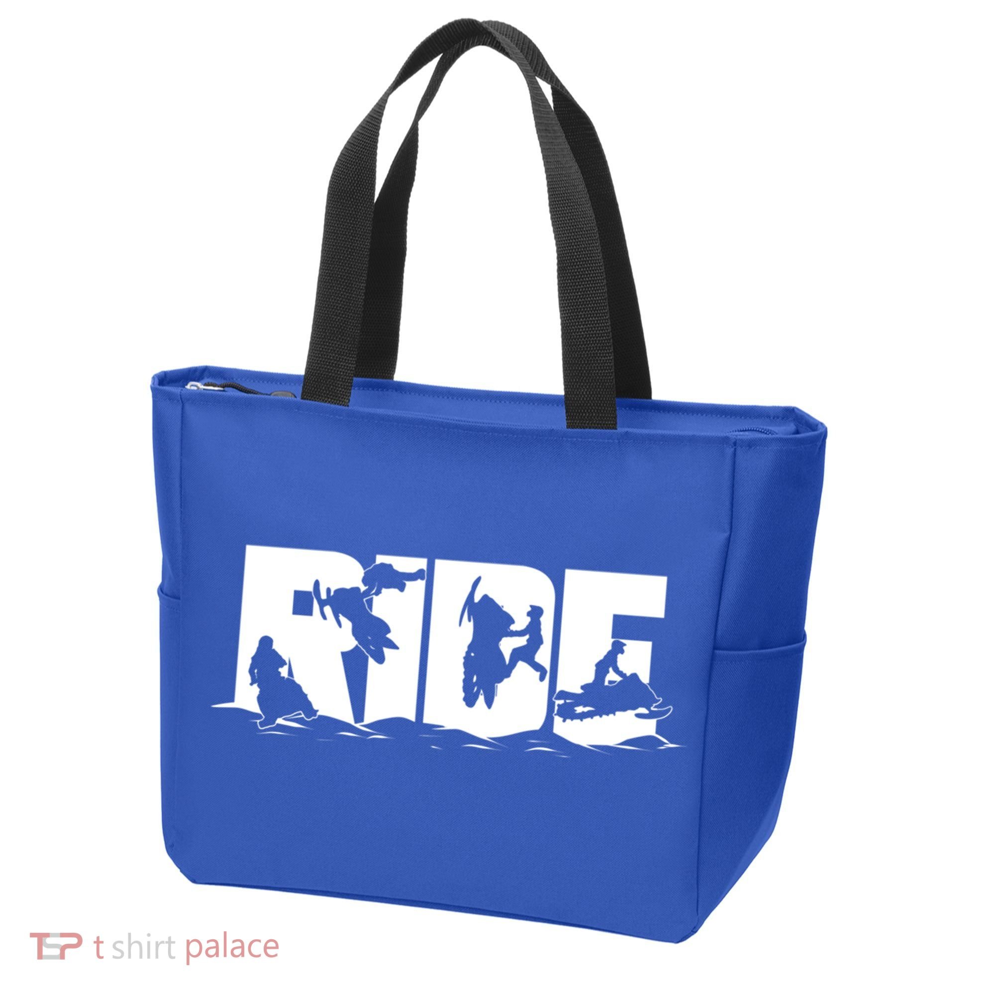 Snowmobile Ride Snowmobiling Winter Sport Gift Tote Bag