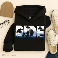 Snowmobile Ride Snow Mountain Snowmobiling Winter Sport Hoodie thumb 4
