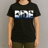 Snowmobile Ride Snow Mountain Snowmobiling Winter Sport T-Shirt thumb 4