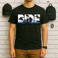 Snowmobile Ride Snow Mountain Snowmobiling Winter Sport T-Shirt thumb 6