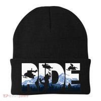 Snowmobile Ride Snow Mountain Snowmobiling Winter Sport Beanie thumb 0