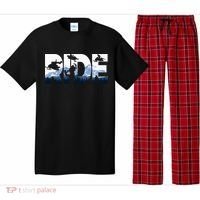 Snowmobile Ride Snow Mountain Snowmobiling Winter Sport Pajama Set thumb 0