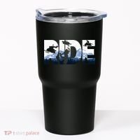 Snowmobile Ride Snow Mountain Snowmobiling Winter Sport Tumbler thumb 0