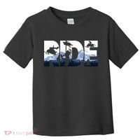 Snowmobile Ride Snow Mountain Snowmobiling Winter Sport Toddler T-Shirt thumb 0