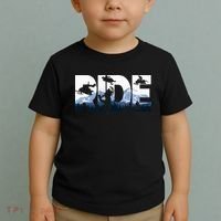 Snowmobile Ride Snow Mountain Snowmobiling Winter Sport Toddler T-Shirt thumb 2