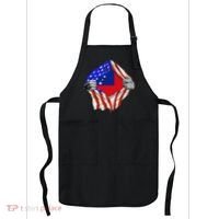 Samoan Roots Samoa Usa Samoan Pride Chest Samoan Flag Apron thumb 0